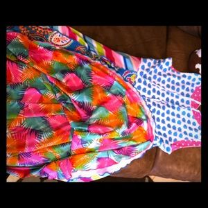 Reversible “skater” dress -